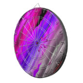 Abstraktes Aquarelle Dartscheibe (Vorderseite rechts)