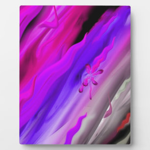 Abstraktes Aquarelle Fotoplatte