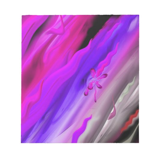 Abstraktes Aquarelle Notizblock (Vorderseite)