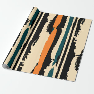 Abstraktes Aquarellmuster nahtlos mit Grunge Geschenkpapier