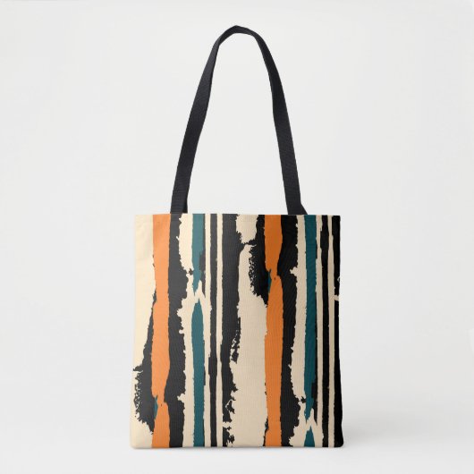 Abstraktes Aquarellmuster nahtlos mit Grunge Tasche (Vorderseite)