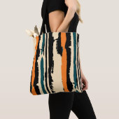 Abstraktes Aquarellmuster nahtlos mit Grunge Tasche (Von Nahem)