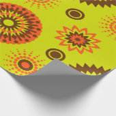 abstraktes Aquarellpapier mit Hintergrundfarbe Geschenkpapier (Ecke)