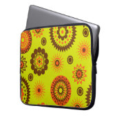 abstraktes Aquarellpapier mit Hintergrundfarbe Laptopschutzhülle (Vorderseite Links)