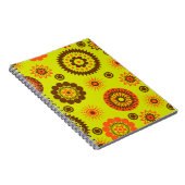 abstraktes Aquarellpapier mit Hintergrundfarbe Notizblock (Rechte Seite)