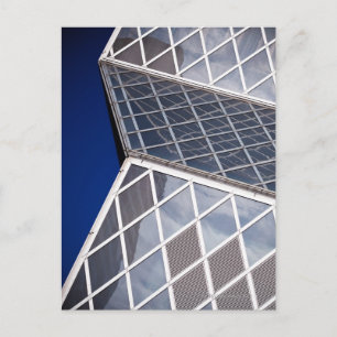 Abstraktes architektonisches Detail des Seattle Postkarte