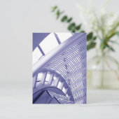 Abstraktes Architekturdesign Postkarte (Stehend Vorderseite)