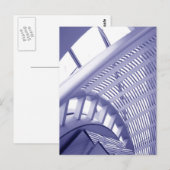 Abstraktes Architekturdesign Postkarte (Vorne/Hinten)
