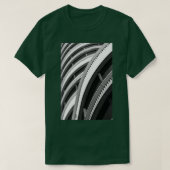 Abstraktes Architekturmuster T-Shirt (Design vorne)