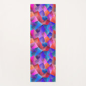 Abstraktes Arizona Yogamatte (Vorderseite)