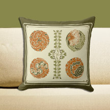 Abstraktes Art Deco Gutes Blätter Naturdesign