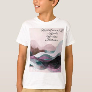 Abstraktes Art Design Moderner Minimalist T-Shirt