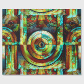 Abstraktes Artikel 173 Umschlagpapier Geschenkpapier (Flach)