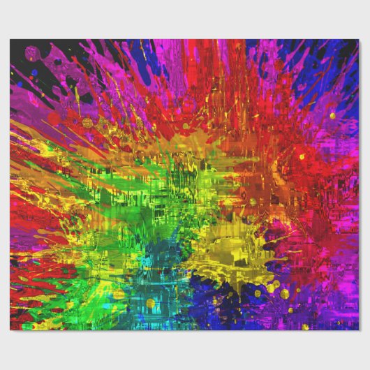 Abstraktes Artikel 56 Umschlagpapier Geschenkpapier (Flach)