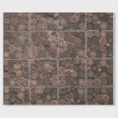 Abstraktes aufgerolltes Seil-Verpackungs-Papier Geschenkpapier (Flach)