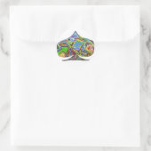 abstraktes Aufkleber (Tasche)