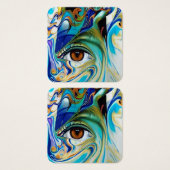 Abstraktes Auge (Vorne & Hinten)