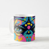 abstraktes Auge Kaffeetasse (Vorderseite Links)