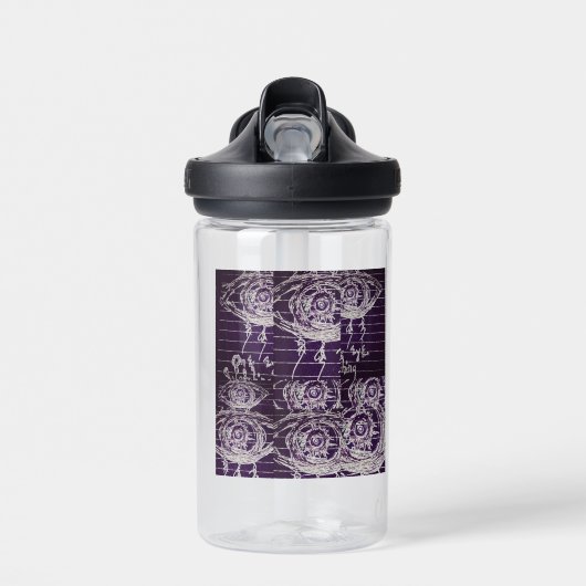 Abstraktes Auge Trinkflasche (Vorne)