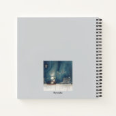 Abstraktes Aurelius Eternity Quote Journal Notizblock (Rückseite)