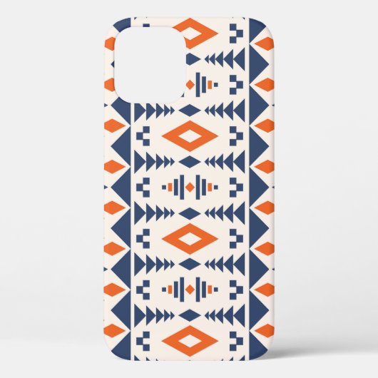 Abstraktes Aztec geometrisches, nahtloses Muster. Case-Mate iPhone Hülle (Rückseite)