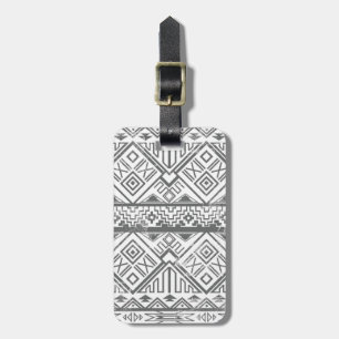 Abstraktes Aztec-Muster 2 Gepäckanhänger