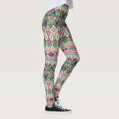 Abstraktes Aztec-Muster Leggings (Rechts)