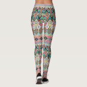 Abstraktes Aztec-Muster Leggings (Rückseite)