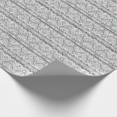 Abstraktes Aztekenmuster 2 Geschenkpapier (Ecke)