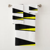 Abstraktes Badhandtuch Set (Insitu)