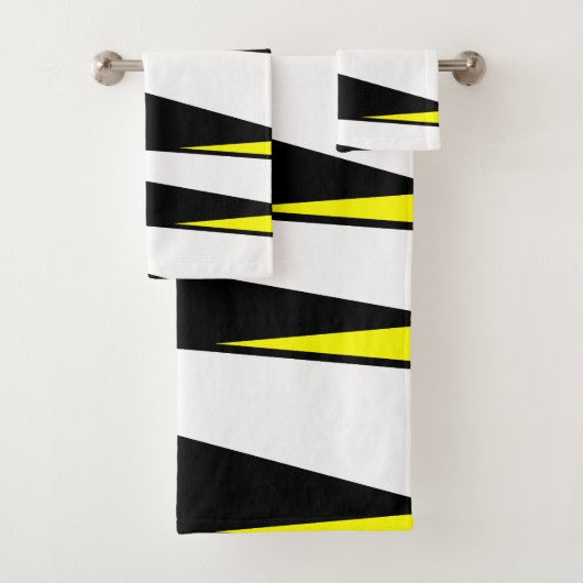 Abstraktes Badhandtuch Set (Insitu)