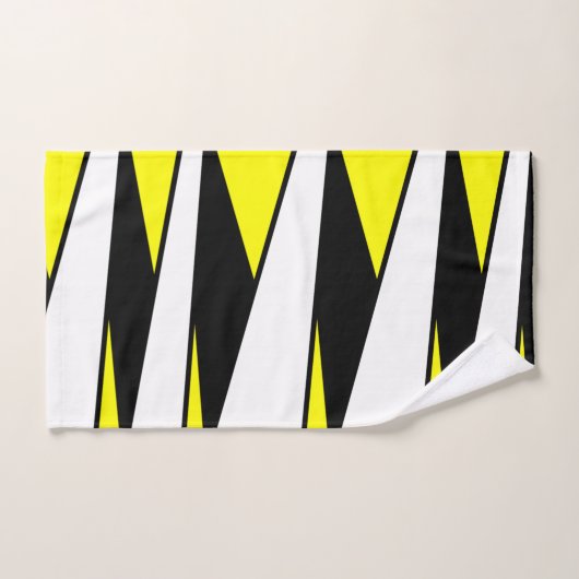 Abstraktes Badhandtuch Set (Handtuch)