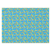 Abstraktes Bananenmuster Tischdecke (Vorderseite (Horizontal))