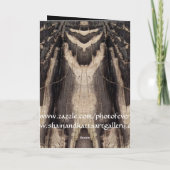 Abstraktes Bartendesign Karte (Rückseite)