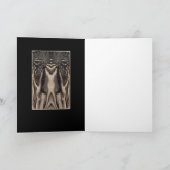 Abstraktes Bartendesign Karte (Innenseite)