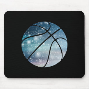 Abstraktes Basketballdesign - Motivierend Sport - Mousepad