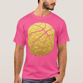 Abstraktes Basketballdesign - Motivierend Sport - T-Shirt