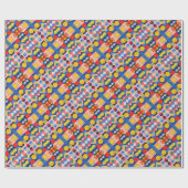 Abstraktes Bauhaus-Musterkunstpapier Geschenkpapier (Flach)