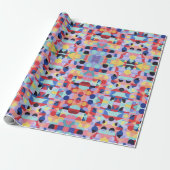 Abstraktes Bauhaus-Musterkunstpapier Geschenkpapier (Ungerollt)