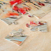 Abstraktes Baum-Puzzle Puzzle (Seite)