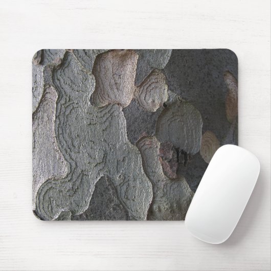 Abstraktes Baumbarkenmakromousepad Mousepad (Mit Mouse)