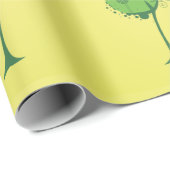 Abstraktes Baumwischpapier Geschenkpapier (Rolleneckpunkt)