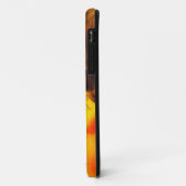 Abstraktes beflecktes Glas Case-Mate iPhone Hülle (Hinten/Links)