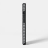 Abstraktes Betonmuster iPhone Hülle (Linke Seite)
