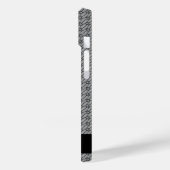 Abstraktes Betonmuster mit individuellem Namen Case-Mate iPhone Hülle (Rückseite / Links)