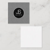 Abstraktes Betonmuster Terminkarte (Vorne/Hinten)