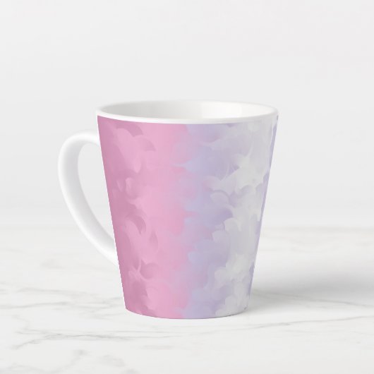 Abstraktes Bigender-Stolperflagge Milchtasse (Linke Ecke)