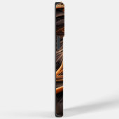 Abstraktes Bild - 3D-Fraktal, digitale Kunst, brau Case-Mate iPhone Hülle (Rückseite / Rechts)