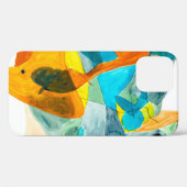  abstraktes Bild auf Papier mit lebhaften Farben,  Case-Mate iPhone Hülle (Rückseite (Horizontal))