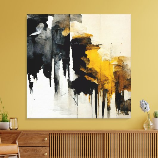 Abstraktes Bild "Blick auf den Wind". Leinwand (Insitu (Wohnzimmer))